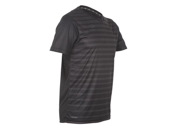 UMBRO Sublime SS Jersey Sort XL Kortermet sublimert spillertrøye 